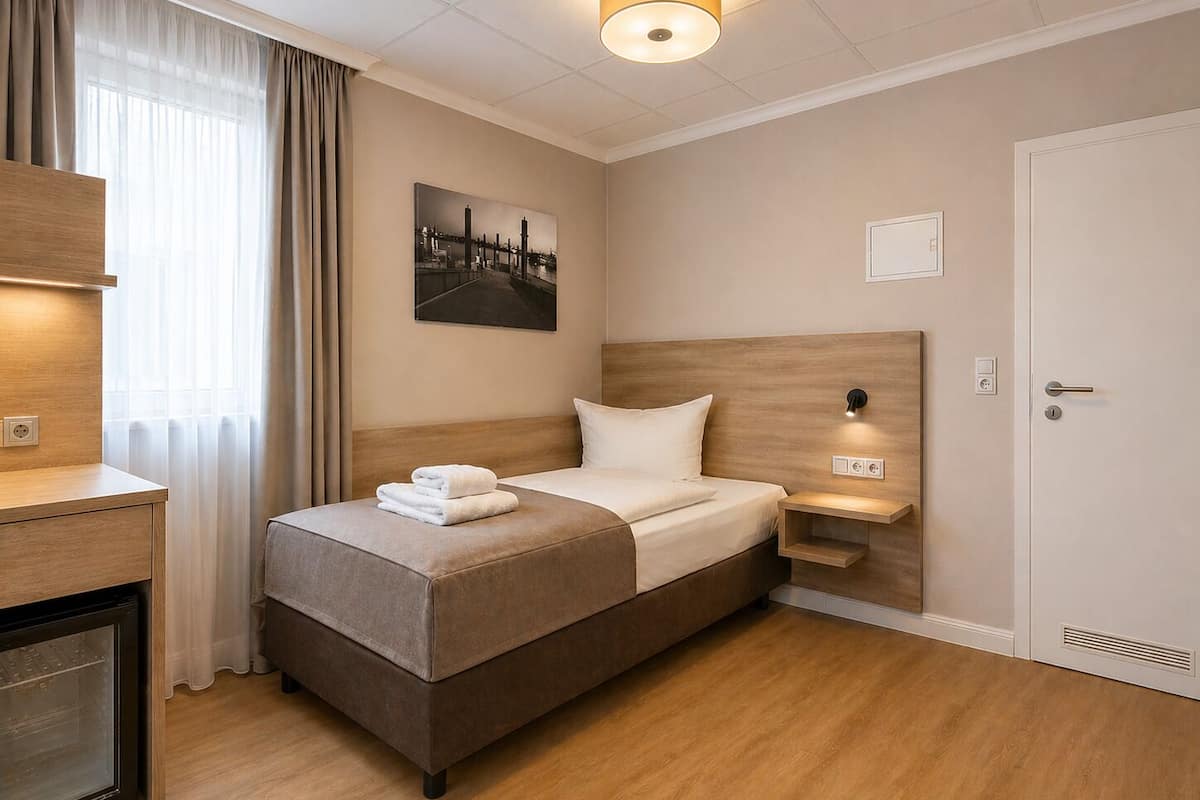 Standard Single Room | In-room safe, free WiFi, bed sheets