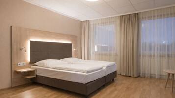 Standard Double Room | In-room safe, free WiFi, bed sheets