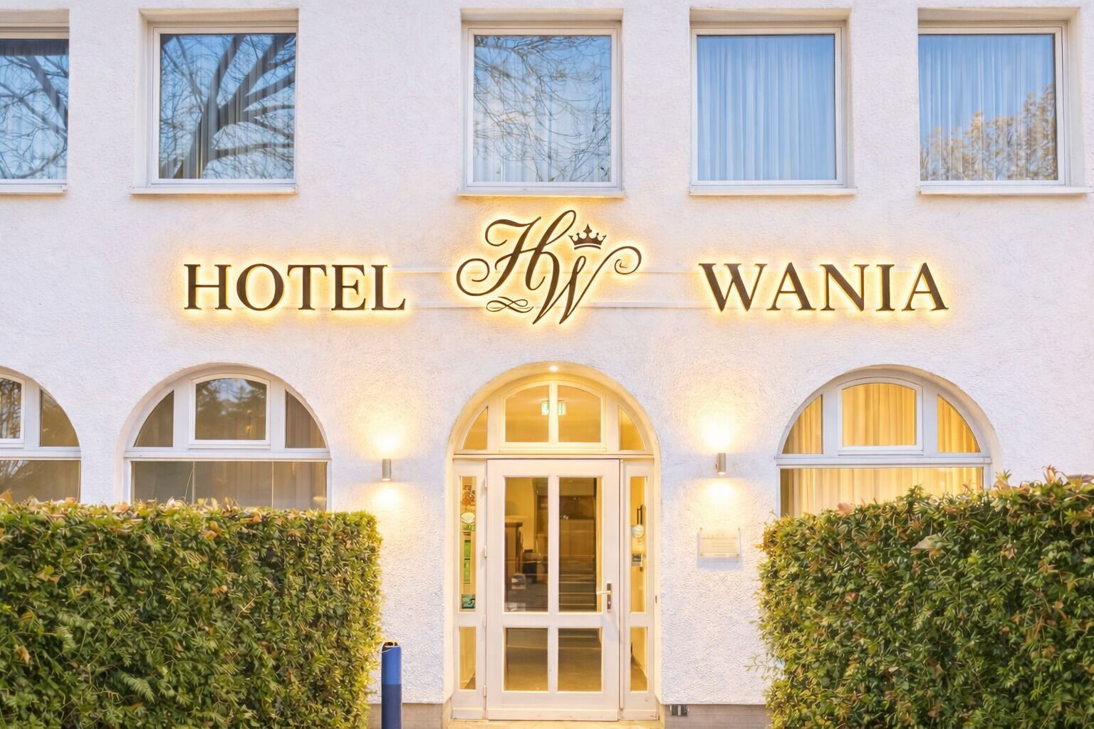 Fassade der Unterkunft