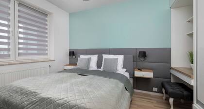 Lubelska 13B | Rzeszów | Modern Grey Apartment | Remote Work