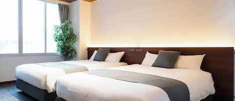 Zweibettzimmer | Schreibtisch, kostenloses WLAN, Bettwäsche