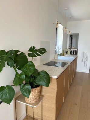 Private kitchen - Charming house with sea view (Saint-Briac-sur-Mer)