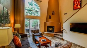 Living area - Relax in Red Rock Country – 1BR Villa at Sedona Springs (Sedona)
