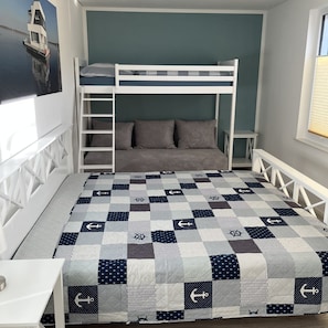 2 chambres, fer et planche Ă repasser, Wi-Fi gratuit, draps fournis