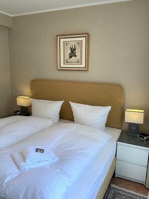 Iron/ironing board, travel cot, free WiFi, bed sheets - Vacation apartment "Hirschzeit" (Hahnenklee)