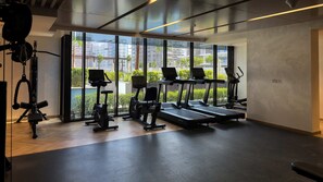 Fitness facility - Modern 1BR Apartment w Balcony in Meydan (Meydan)