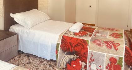 Twin room with shread bath room 2 peopleâs