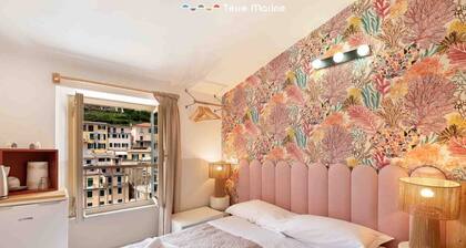 Offrez-vous quelques jours de détente à Riomaggiore, choisissez la chambre Alga, située dans une position trÚs pratique pour visiter toutes les Cinque Terre à quelques minutes de la gare centrale de Riomaggiore. La chambre se compose d'un lit double