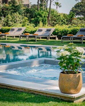 Pool - Le Faune, exceptional villa with tennis court (Ramatuelle)