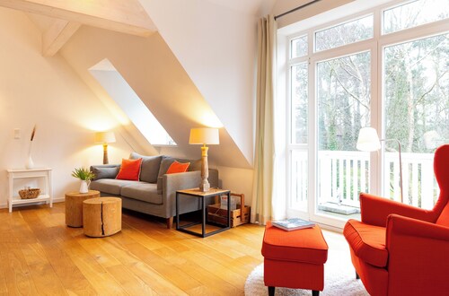 The apartment Abensonne is located in the house "Pesel" in Norddorf, one of the