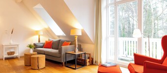 The apartment Abensonne is located in the house "Pesel" in Norddorf, one of the