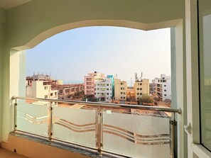 Superior Double Room, City View | View from room - New Beach Resort Puri (Brahmagiri)