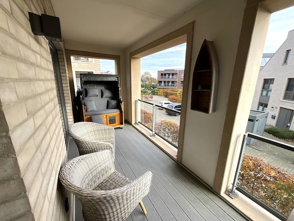Terrace/patio - Hello and welcome to Nordseeliebe! (Dangast)