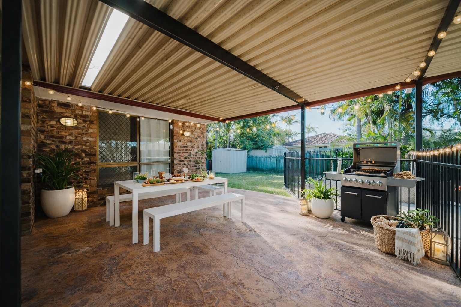 Outdoor dining