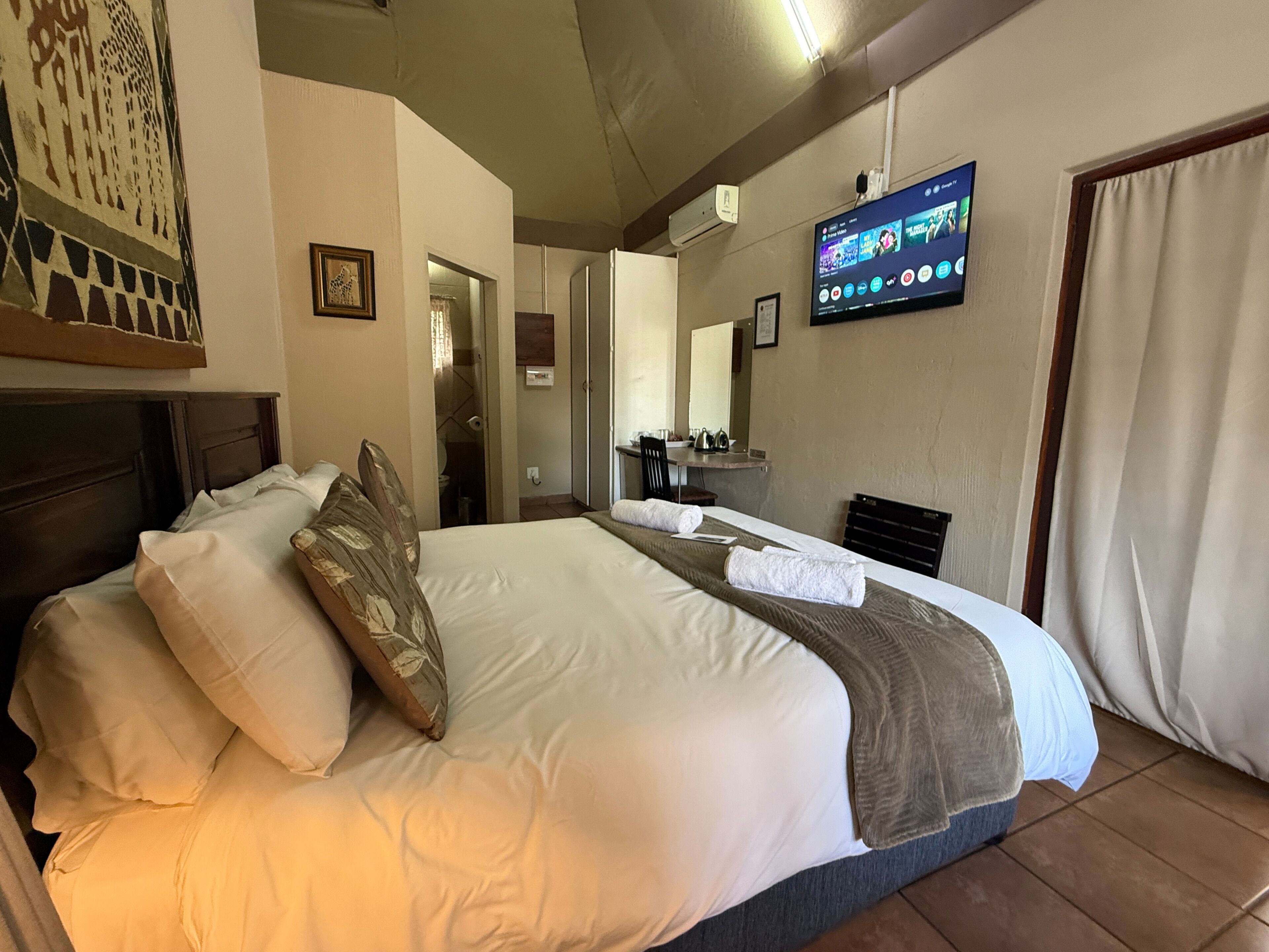 Chambre Exécutive avec lits jumeaux, patio