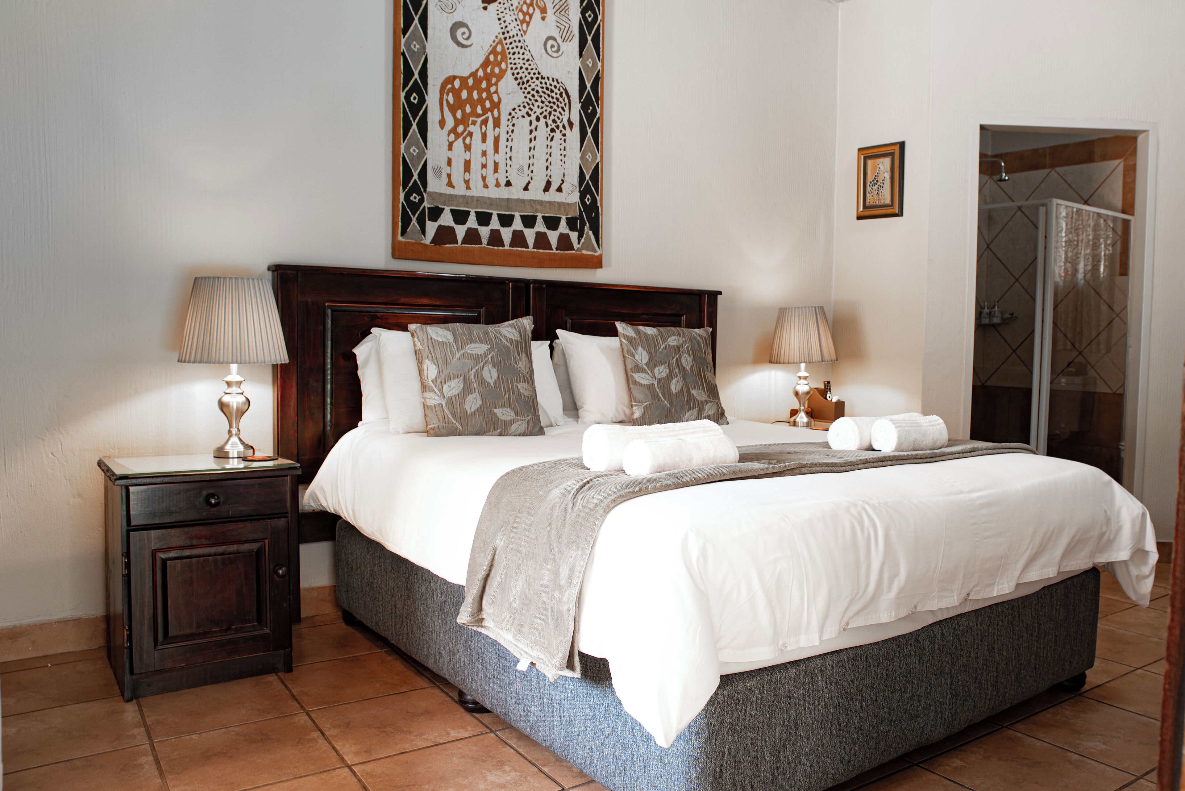 Executive Twin Room, Patio | Laptop workspace, free WiFi