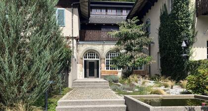 Cozy loft apartment in an old baron's villa
