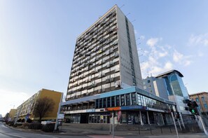 Majoituspaikan julkisivu