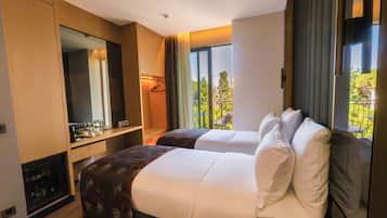 Standaard Twin kamer, balkon | Een kluis op de kamer, gratis wifi