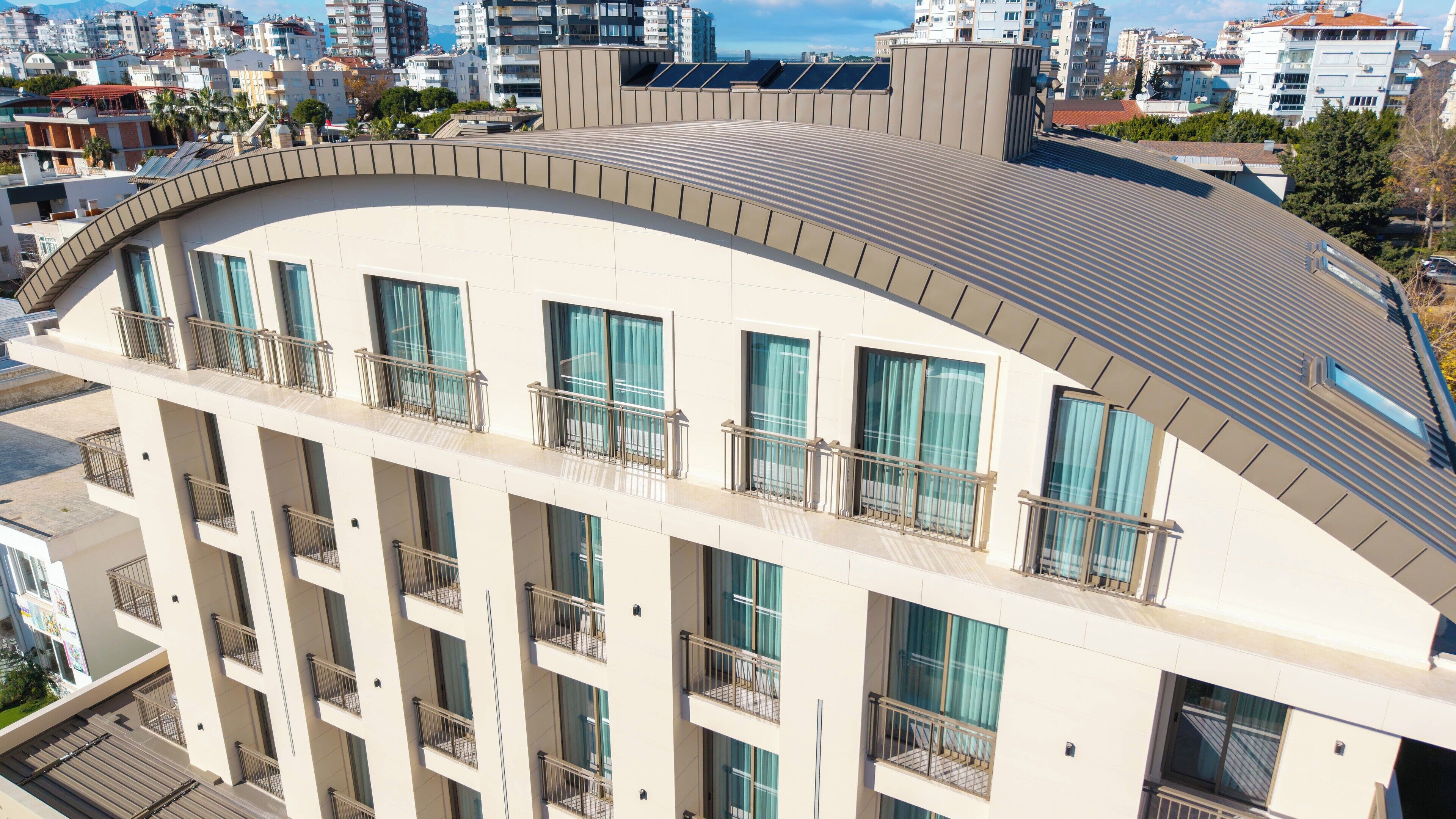 Fassade der Unterkunft