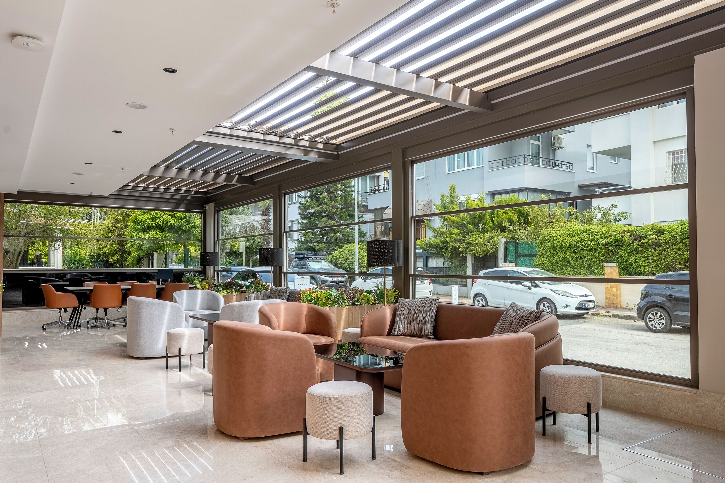 Lobby sitting area