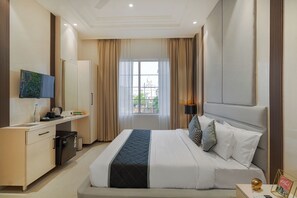 Habitación superior | Escritorio, espacio para trabajar con un portátil, wifi gratis