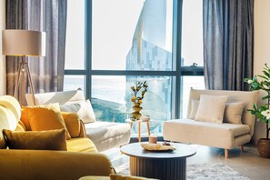 Living area - Panorama Supreme by Aesthaven - 2 bedroom apartment (Batumi)