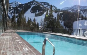 Pool - Snowbird Iron Blosam Loft Suite, slope side, mtn view, full kitchen, fireplace (Sandy)