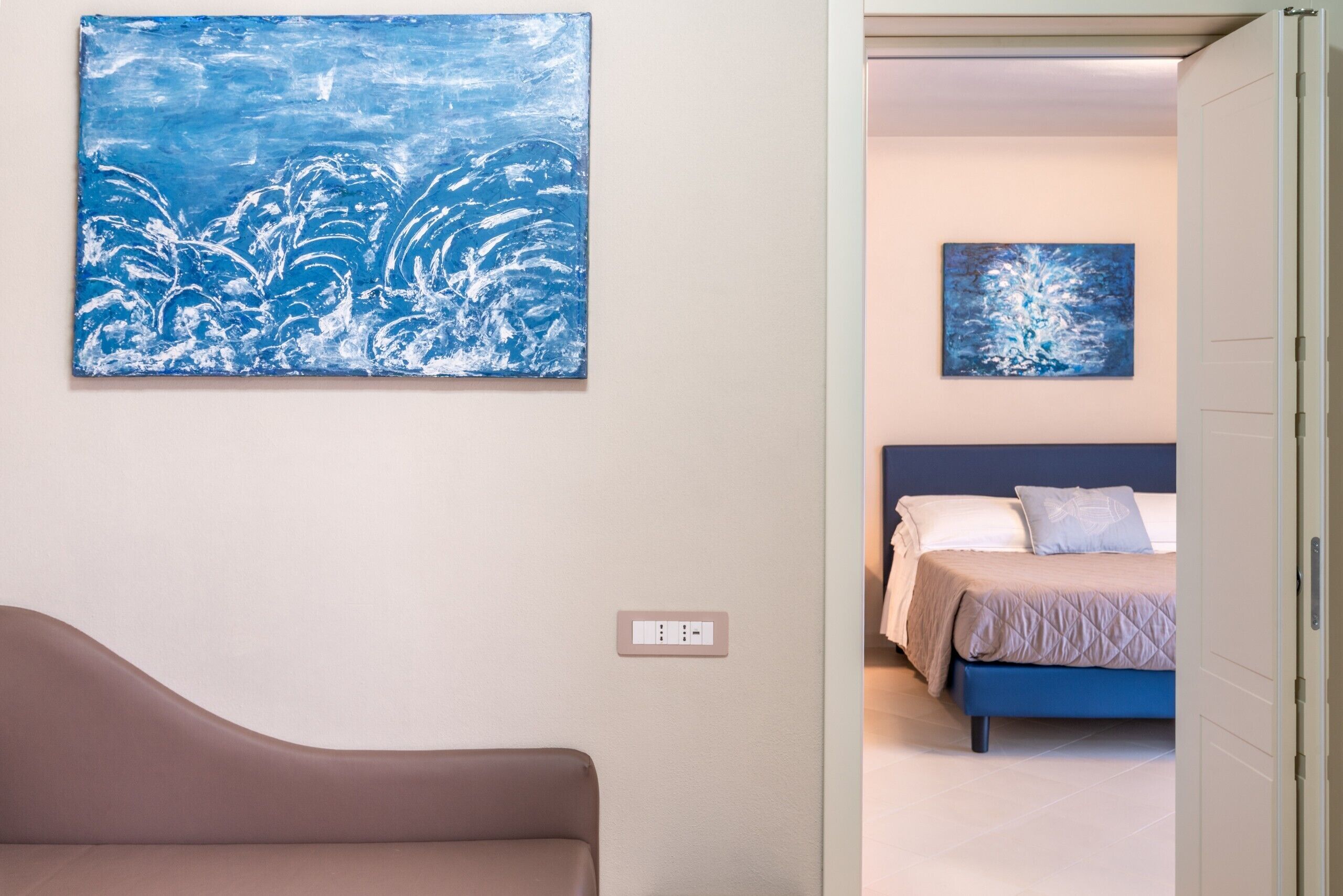 Suite, Meerblick | Wohnbereich