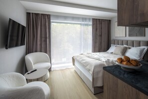 Rideaux occultants, chambres insonorisées, Wi-Fi gratuit