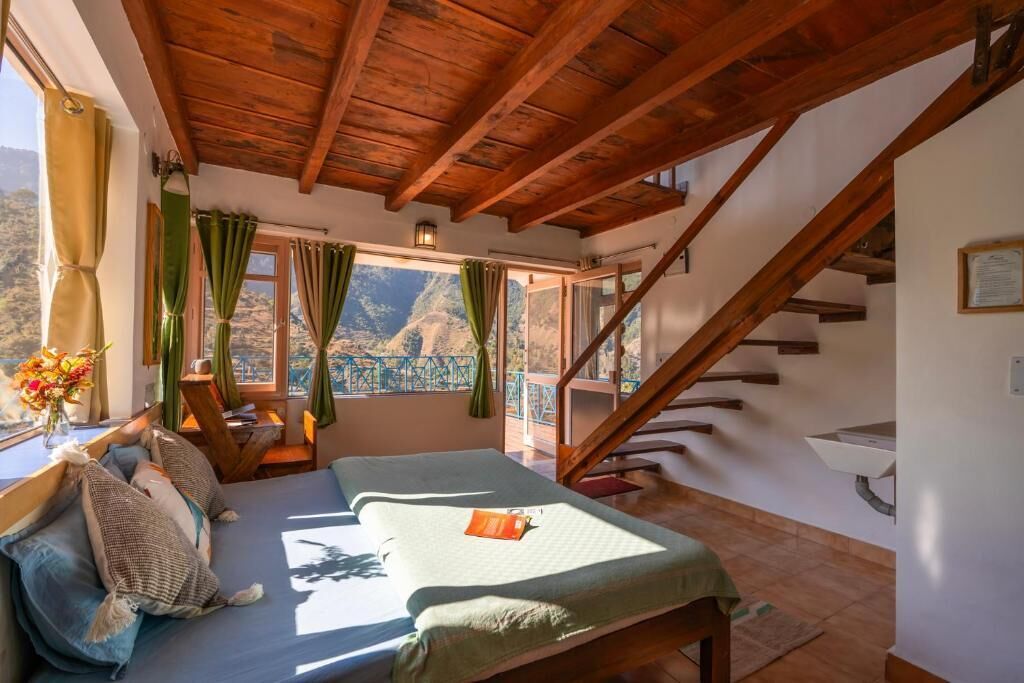 Deluxe studio suite, balkon, uitzicht op vallei | Gratis wifi