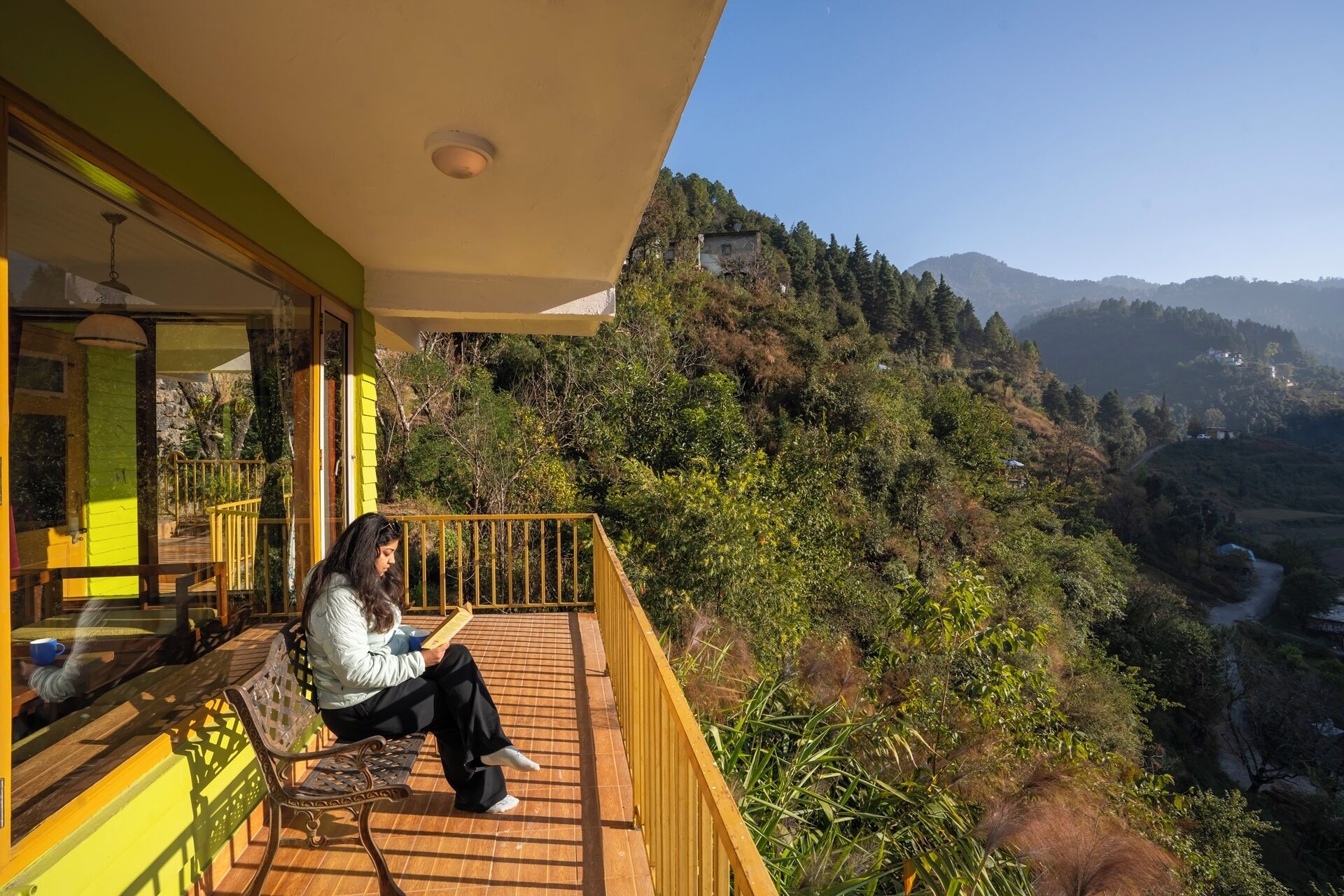Deluxe Quadruple Room, Balcony, Valley View | Balcony