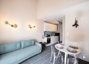 Classic Duplex, City View | Living area - Art Maison Junior Maisonette (Lefkada)