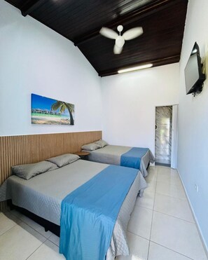 1 室のベッドルーム、WiFi