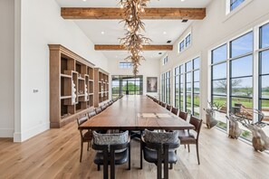 Dining - Above Seven Points Ranch | Two Wings | Bowling | Pool | Lake | 1000 Acres (Kemp)