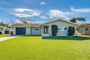 House (3 Bedrooms) | Front of property - 6 Mi to Hudson Beach! Pet-friendly Retreat w/ Yard (Port Richey)