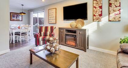 Private Yard & Basketball Hoop: Bright SLC Escape