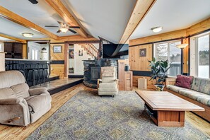 House (3 Bedrooms) | Interior - Dock & Views! Lakeside Family Escape in Wilton (Wilton)