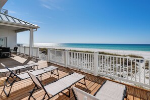 House (4 Bedrooms) | Interior - Direct Beach Access! Prime PCB Bungalow w/ Deck (Panama City Beach)