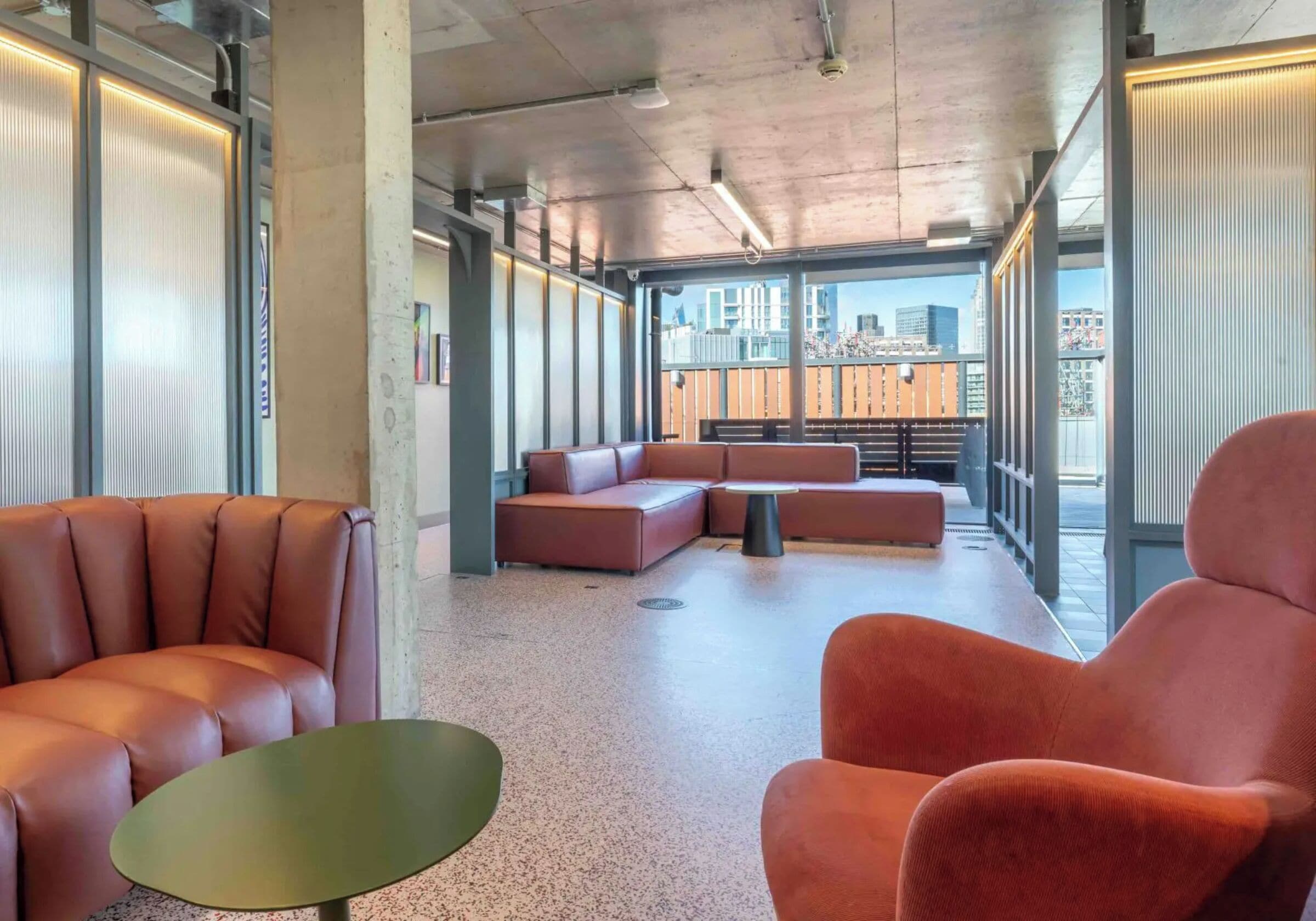 Sitzecke in der Lobby