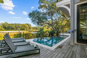 Pool - Stunning Vanderhorst area home with pool (Kiawah Island)