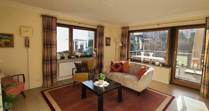 Apartment „Casa Toscana“ mit privatem Garten, Balkon und WLAN