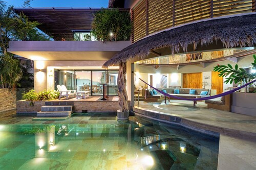 Waterfront Villa | Marina Chahue View + Pool