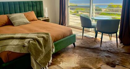 Spacious, secure, modern beachfront paradise.