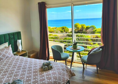 Spacious, secure, modern beachfront paradise.