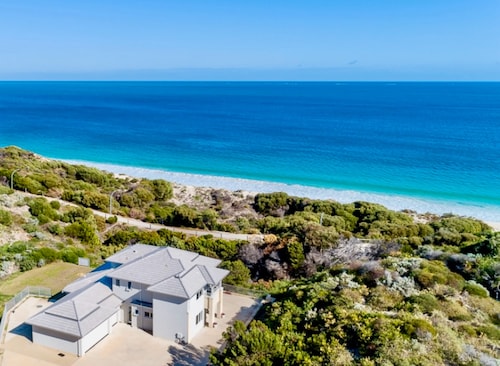 Spacious, secure, modern beachfront paradise.