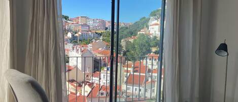 Classic Apartment, Balcony, City View | Living area