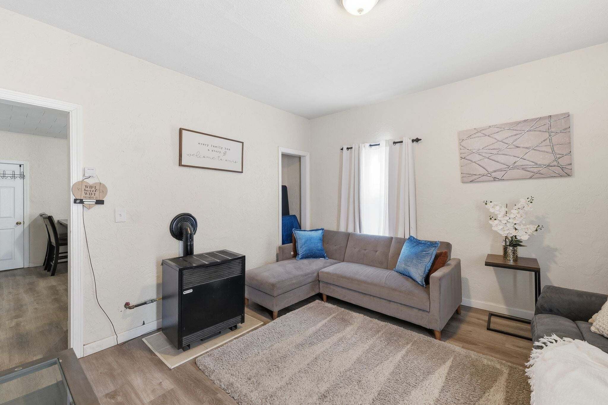 Appartement, 2 slaapkamers | Woonruimte | Smart-tv en streamingdiensten