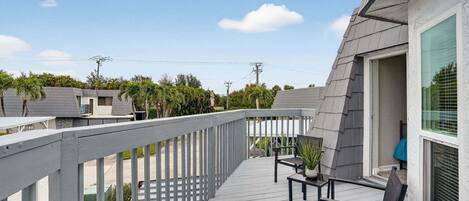 Apartamento, 2 quartos | Terraço/pátio