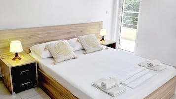 Apartamento, 2 habitaciones | Wifi gratis y ropa de cama